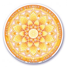 WINDOW STICKER SOLAR CHAKRA